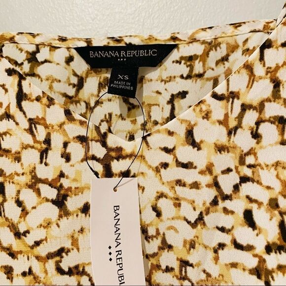 Banana Republic Classic Camisole Animal Print XS - Picture 5 of 8